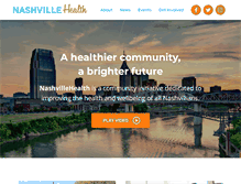 Tablet Screenshot of nashvillehealth.org